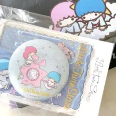 リトルツインスターズ 缶バッジ エコバッグ キキララ サンリオ アベイル