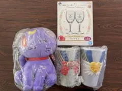 セーラームーン ぬいぐるみとグラスセット