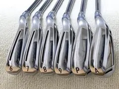 美品★TaylorMade★SIMグローレ アイアン6本セット★6I～AWのサムネイル