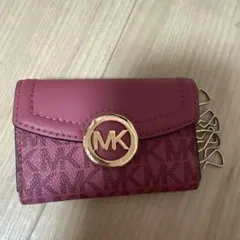 MICHAEL KORS キーケース ピンク MKロゴ