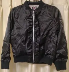 ブラックフリルジャケット 100cm~