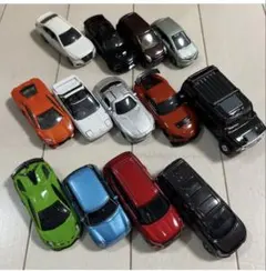 金属製ミニカー 13台セット