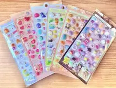 ボンボンドロップシールセット 6枚