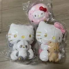 NCI×サンリオマスコットキーリング ハローキティラブベア クロミ