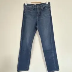 ユニクロ スキニーデニム ブルー シンプル カジュアル 25インチ
