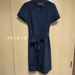半袖　授乳ワンピース　Ｓ　ブラック マタニティワンピース　フォーマル　七五三