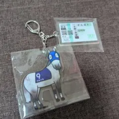 JRA クロフネ アクリルキーホルダー 競馬