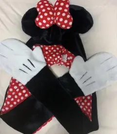 ディズニー ミニー マフラーキャップ ファンキャップ - メルカリ