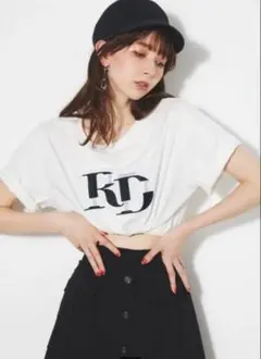 rienda ロゴ Tシャツ