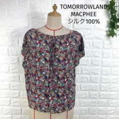 トゥモローランド/MACPHEE/コットンシルク/リバティブラウス洗える 