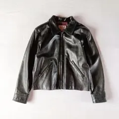 90s フランス製 agnes b special 短丈 レザージャケット