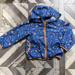 Logom 恐竜プリント フード付きジャケット