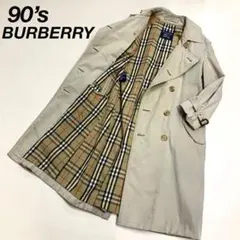 イングランド製 90’s Burberry ノバチェック トレンチコート