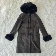 EGOIST　エゴイスト　ダッフルコート　トグルボタン　ファー　ゴージャス