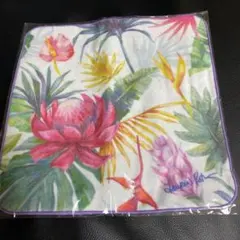 ハワイ柄タオルハンカチ今治　新品未使用❣️