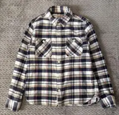【良好美品】HOUSTON ネルシャツ　ヒューストン　チェックシャツ　サイズM