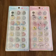正規品　おはじきシール　ほっぺちゃん　２種セット　カミオジャパン