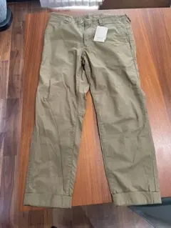 ナノユニバース1st Floor オリーブ チノパン S