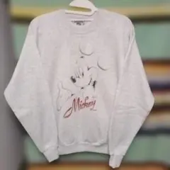 90sミッキーマウス　Lee　スウェット　USA製　デッドストック　ヴィンテージ