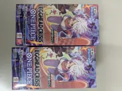EGGHEAD CRISIS ONE PIECE カードゲーム2boxシール付き