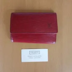 ルイヴィトン　エピ　キーケース　赤　レッド　LV