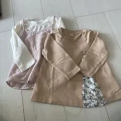 長袖ロンT 2枚まとめ売り 80cm 保育園