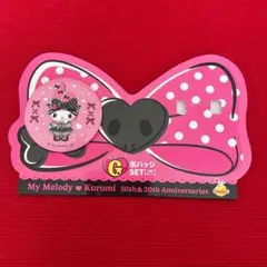 マイメロディ 缶バッチ 50th