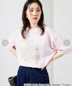 FREAK'S STORE　THEBEATLES/ザビートルズ　ロゴ半袖Tシャツ