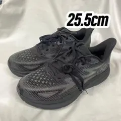 HOKA ONE ONE CLIFTON 9 ブラック 7.5D 25.5
