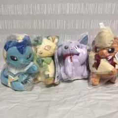 eevee collection イーブイコレクション ぬいぐるみ　4種セット