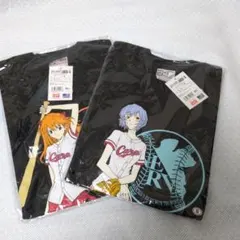 エヴァンゲリオン Tシャツ 2枚セット S 黒