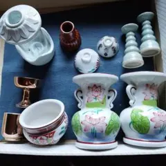B 仏具セット 陶器製