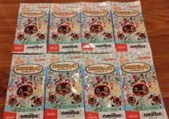 どうぶつの森 amiiboカード 第5弾 8パック セット