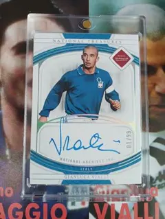 Gianluca Vialli サイン入りカード 69/99 - メルカリ