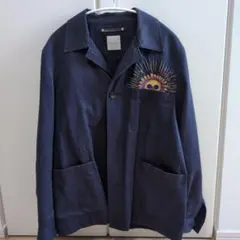 【希少】　ポールスミス　ミリタリージャケット　リネン　太陽刺繍