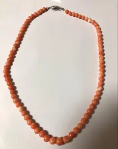 ピンク珊瑚　ネックレス　珊瑚