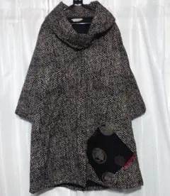 おしゃれな和柄モダンロングコート