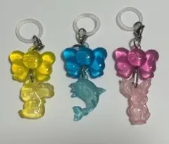 うるつやリボンマスコット ニンフィア ナミイルカ ピカチュウめじるしアクセサリー