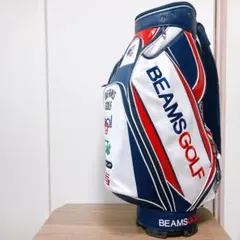 【希少】BEAMS GOLF ビームスゴルフ ツアープロ キャディバッグ 9型のサムネイル