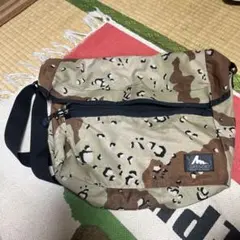 希少 USA製 旧ロゴ グレゴリー ハンターカモ メッセンジャー バッグ 