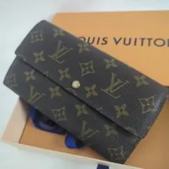 LOUIS VUITTON ルイヴィトン モノグラム 折り 長財布