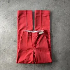 70s80s ディッキーズ ワークパンツ USA製 ピンク 26×36 チビタグ