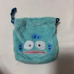 はぴだんぶい ふわふわフェイス巾着（ハンギョドン）