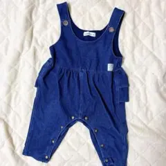 conoco デニム風サロペットロンパース