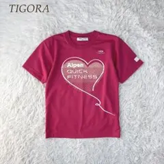 TIGORA ティゴラ アルペン コラボ Tシャツ ハート ピンク Mのサムネイル