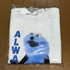 新品未使用 GU ヘビーウェイトスウェットプルオーバー パペットスンスン XL