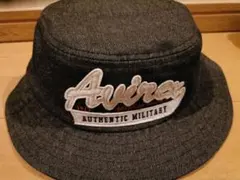 新品　Avirex バケットハット デニム地　カラー黒のサムネイル