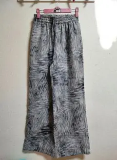 EMODA ゼブラ柄シアーワイドパンツ