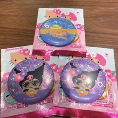 サンリオ ホログラ缶バッジ 3点セットのサムネイル