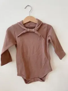 襟付きロンパース